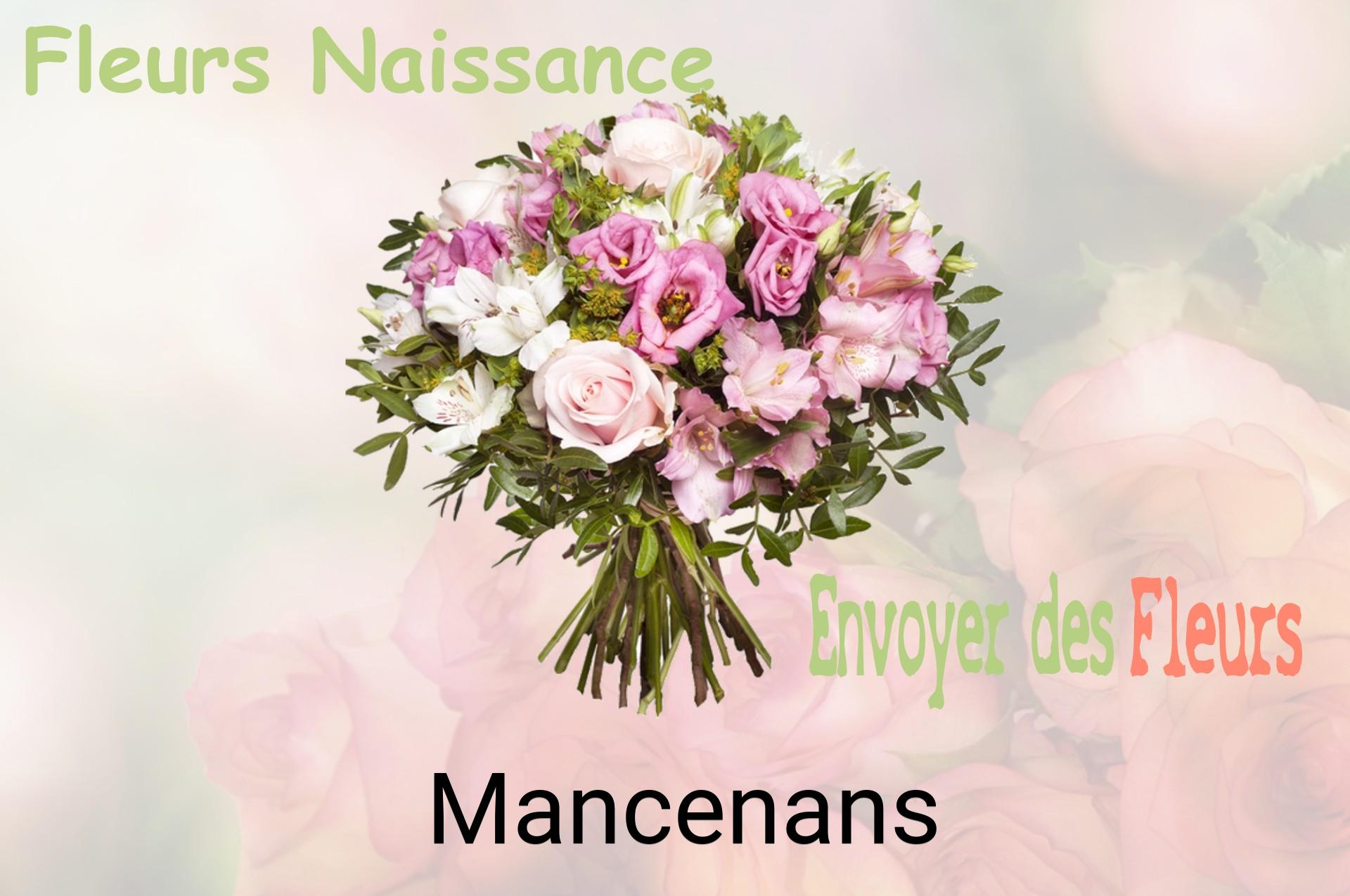 Bouquet de fleurs de naissance livré à Mancenans